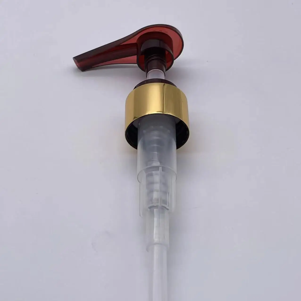 Factory supply 28/410 4cc dosage lotion pump 28mm 4ml aluminum lotion pump Aluminium gold 4cc dosage lotion pump
