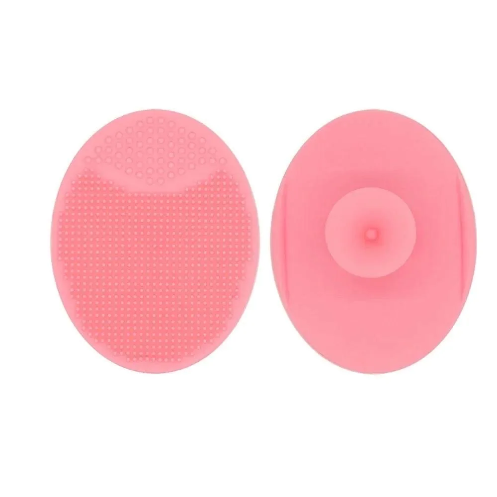 2024 New products unique small silicone cleansing body scrubber exfoliating brush silicone face scrubber