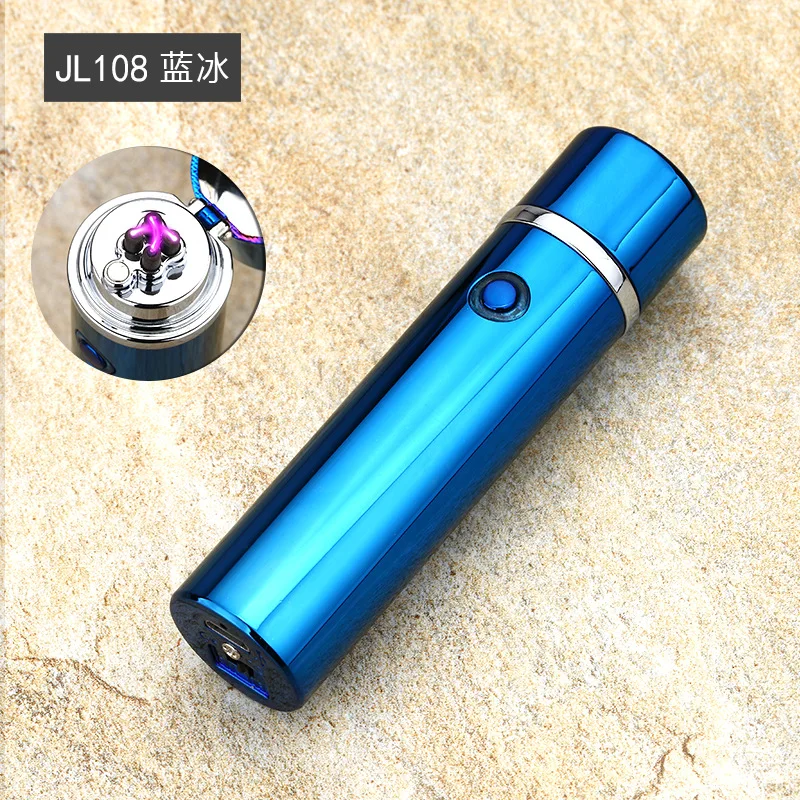 Electric Rechargeable Arc Candle Lighter USB Lighter with Upgraded LED Battery Display Safety Switch