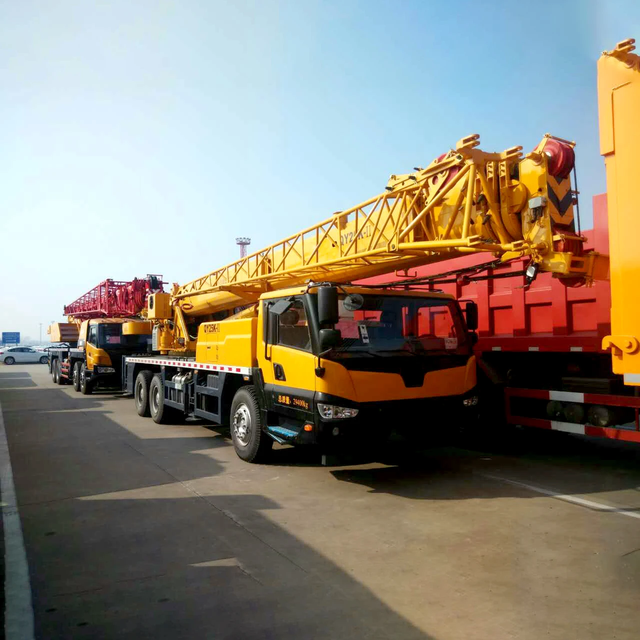 QY25K-ll 25 Ton New Truck Lifting Crane Mobile Crane China Brand for Sale