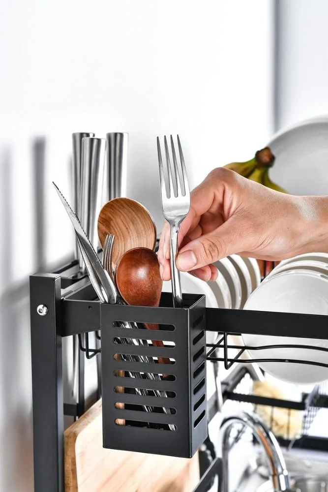 OEM 551-38 над раковиной 2 уровня из нержавеющей стали кухонные сушилки для посуды стойка держатели хранения