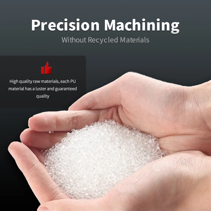 GEYA Pneumatic Parts Nylon Material Air Flexible Polyurethane PU Tube Fittings Pneumatic color Pipe