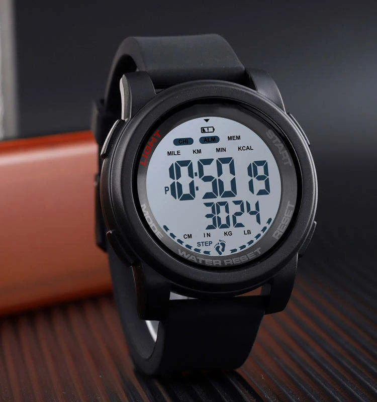 camouflage series men digital printing watches big screen water resistant wrist watch wholesaler cheaper price