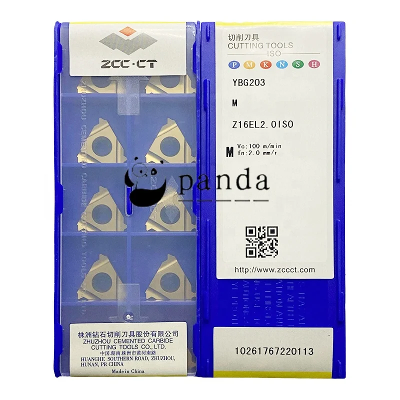 ZCC YBG203 Z16EL2.0ISO Carbide Inserts CNC Turning Tool Lathe Cutter Tools