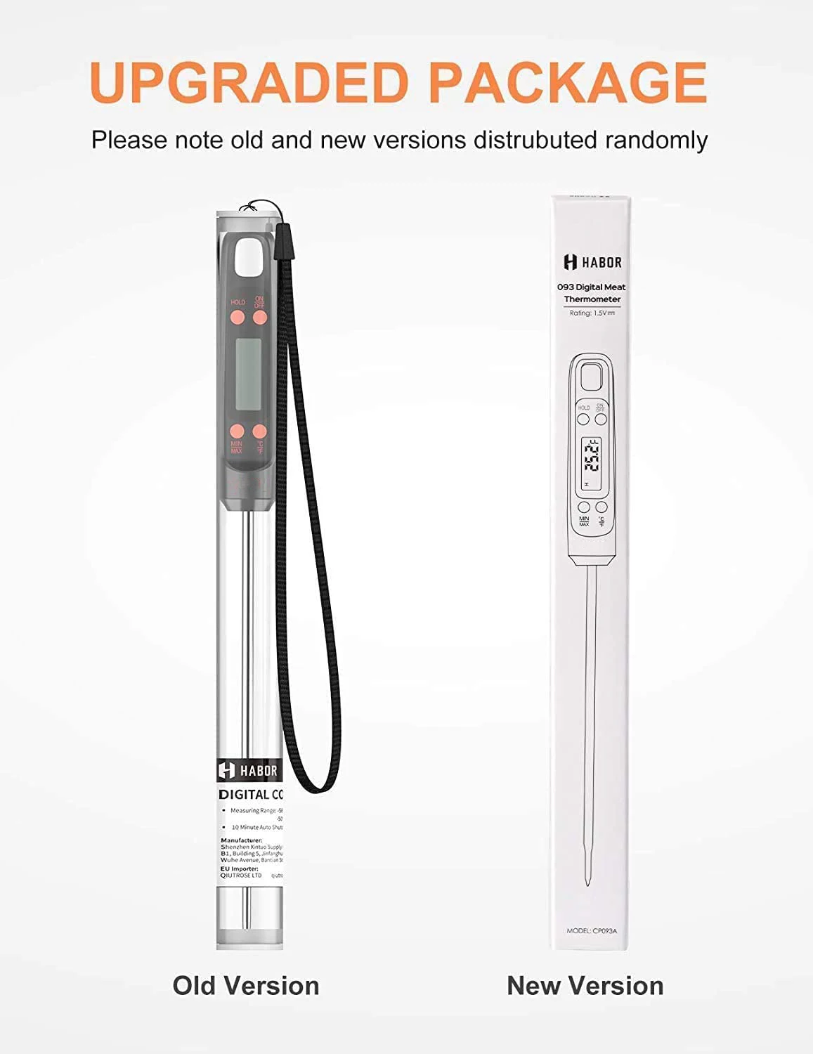 Instant Fast Read Meat For Cooking Food Candy Smart Bbq Digital Backlight Mini Grilling Thermometer