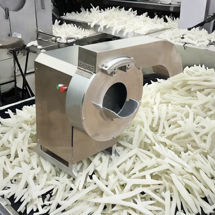 Industrial Potato Vegetable Chipper French Fry Onion Cutting Machine Spiral Potato Cutter Machine Automatic Electric