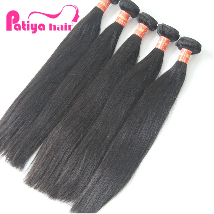 Hot Selling Products 2024 Silky Straight Human Hair 100 Bundles Machine Double Weft Raw Original Brazilian Hair Extensions 12a