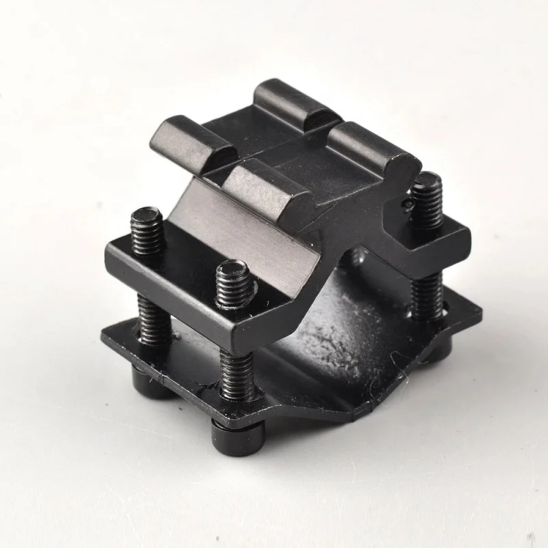 Adjustable Double Rail 20mm Weaver Barrel Mount Adapter