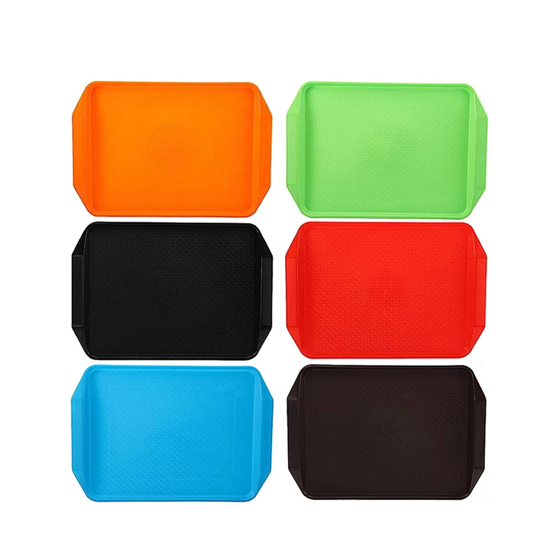 Restaurant Plastic Serving Trays For Fast Food Serving Trays