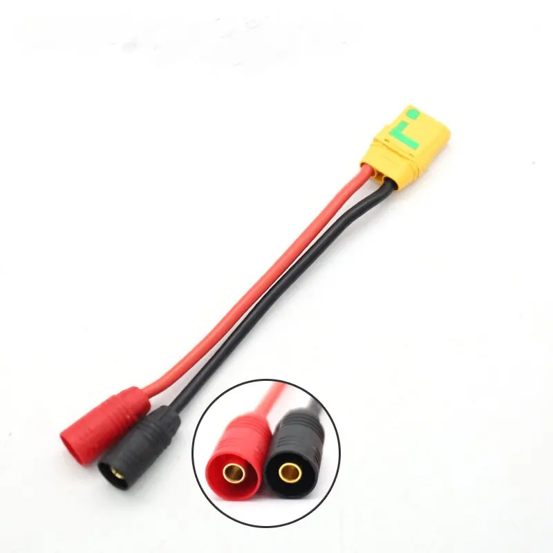 Custom XT90 to AS150 plug charging adapter cable for agricultural spray drone RC drone battery