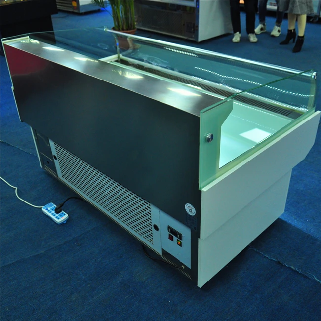 Commercial Refrigeration Equipment Open Cheese Fresh Meat  Freezer