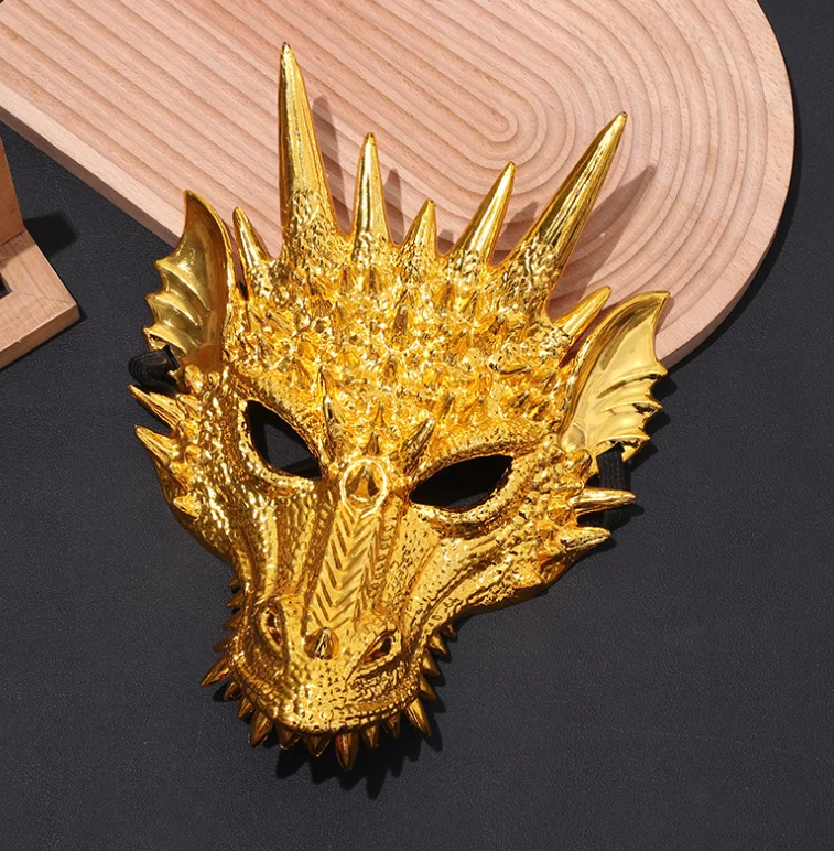 Cartoon Party Animal Mask Kids Costumes Antelope Dragon Masks Halloween Carnival Performances Props And Toys