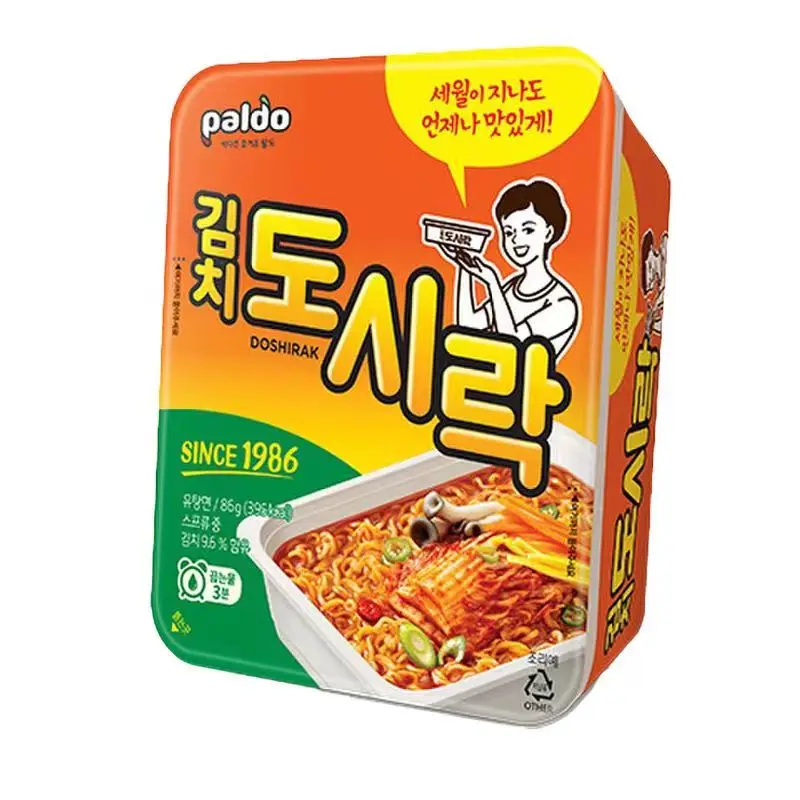 hot sale paldo beef kimchi flavor Ramen spicy Noodles Instant bow Noodles