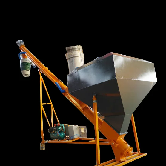 SDDOM 1-8M3 big bag bulk powder cement transfer silo with telescopic Loading Spout