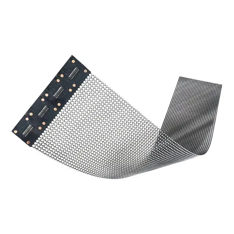 Glass Transparent Led Screen Visible Light Holographic Transparent Led Screen