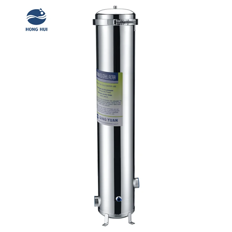 LA whole house stainless steel micron filter housing water softener treatment