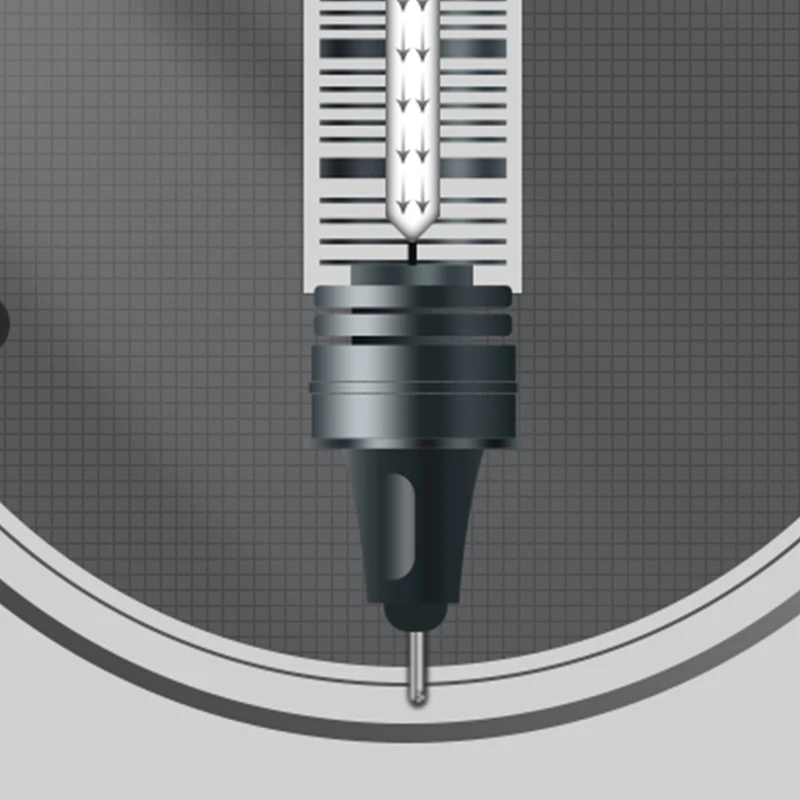 Liquid Ink Quick Dry Ink 0.5 mm Extra Fine Point Rolling Pens for Writing Taking Notes & Sketching