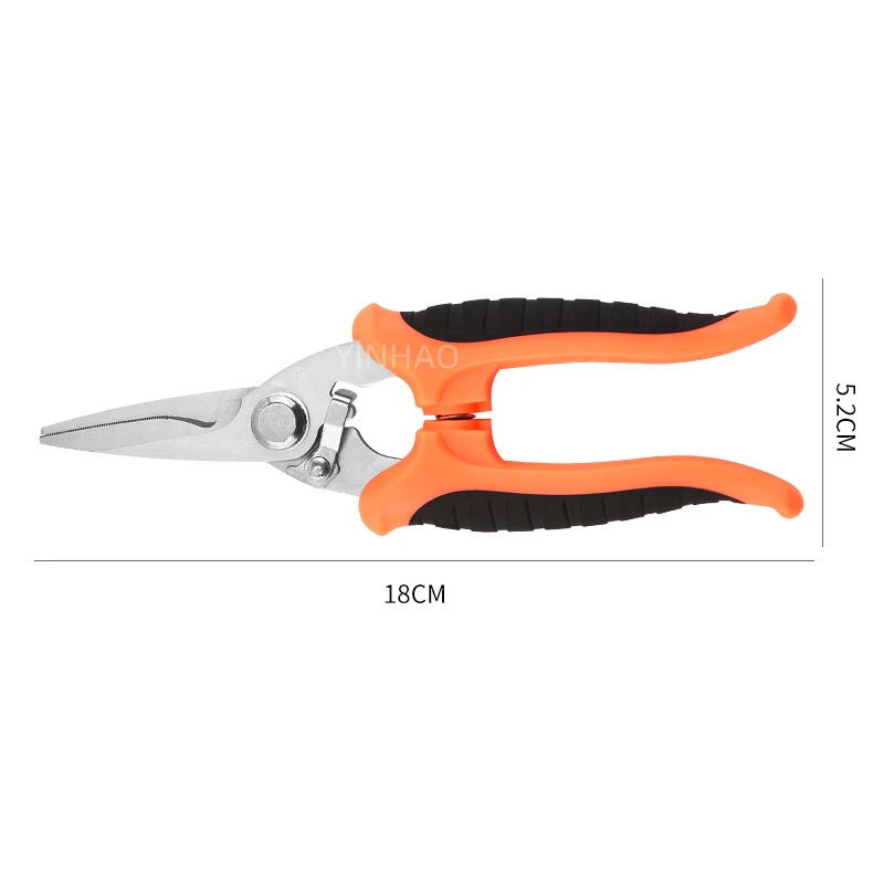 Stainless Steel Garden Shears Repairing Tree Branches Scissors Outdoor Garden Tools Sharp Garden Pruner Harvest Scissors