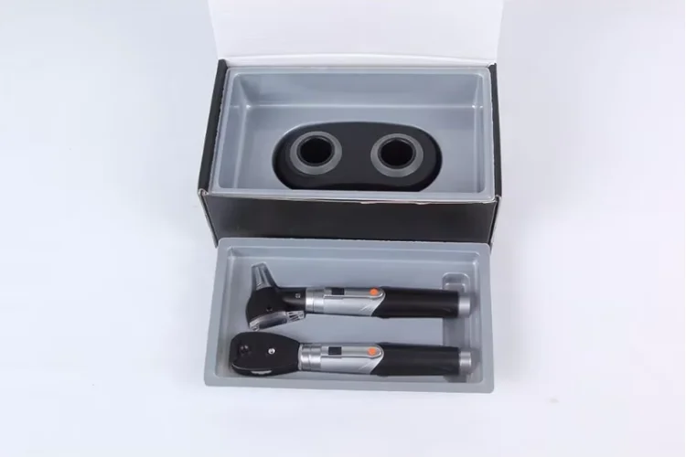 BN-VM Series 2024 Hot new low-cost Digital medical and household otoscope ophthalmoscope set with smart mignification LED light