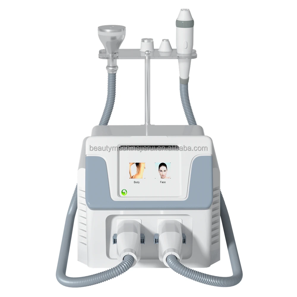 2 Handles Cryo Machine RF Face and Body CryoFrequency Device Spa Equipment