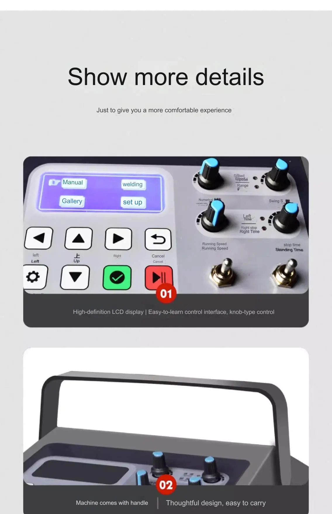 Welding carriage rail cutter 3 in 1 tractor  walk cart TIG MIG MAG 43 shapes built in oxygen propane  Huawei