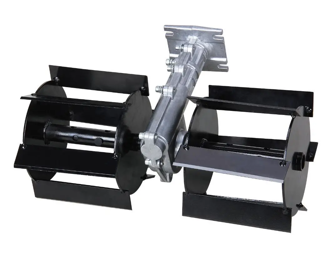 Skyagri brush cutter Manganese Steel Brush Cutter Tiller Head For Brush Cutter Trimmer Tiller Cultivator Weeder Attatchment