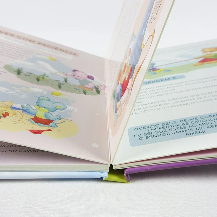 Personalized Full Color Hardback Cover Bedtime Bible Story Books Children Bible Books Jesus Christian Holy Bible Printing