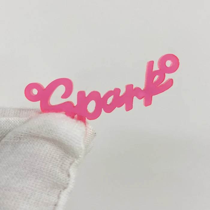 Custom Decorative Cabinet Laser Cut Exquisite Acrylic Pendant Necklace Perspex Name Pendants For Boutique