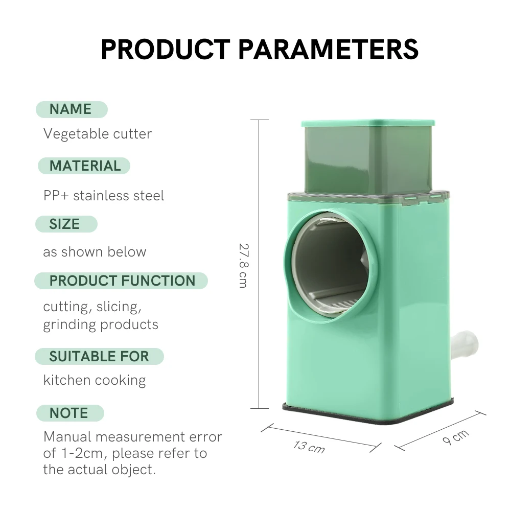 2022 Home Vegetable Chopper Cutter Slicer Kitchen Gadgets 3in1 Stainless Steel Kitchen Gadgets Accessories Cooking Tools Set