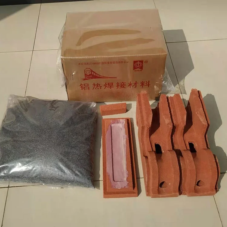 Qu80 Orbital Seamless Rail Welding Process Hot Thermite Welding Railroad Thermite Welding For Sale