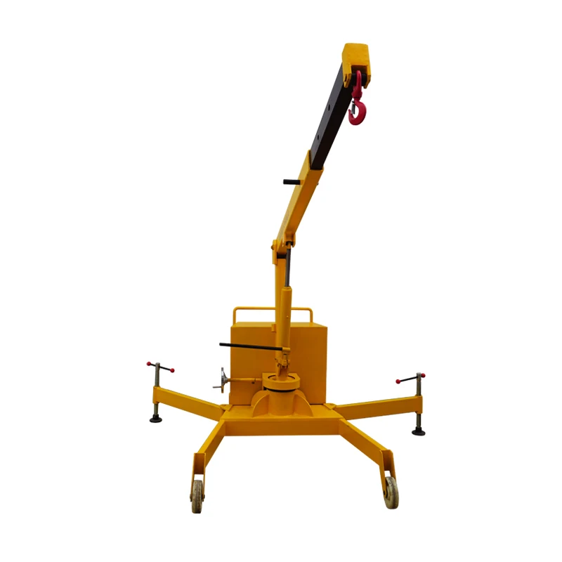 300kg portable floor electric  Counter-balanced hydraulic crane
