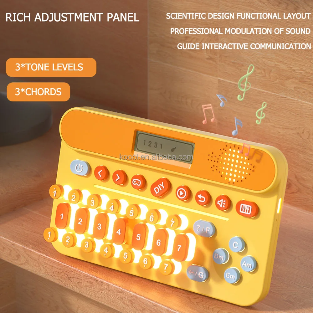 KOOOL NEW Hot Baby Early Learning DIY Music Learning Device musical instruments Toy For Kids