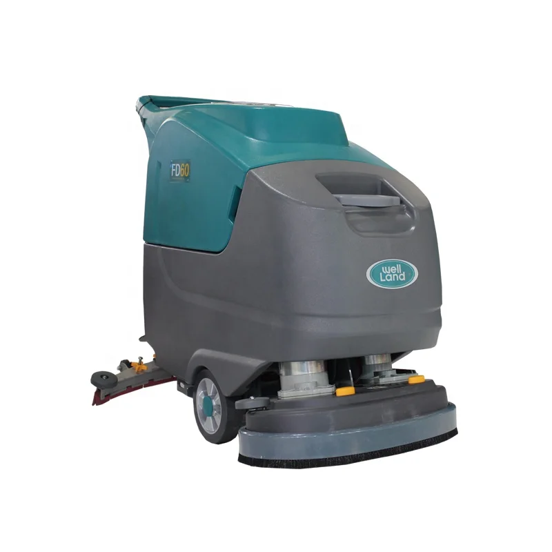 Factory Price Medical Electric Scrubber Battery Operated Walk Behind Floor Scrubber Dryer