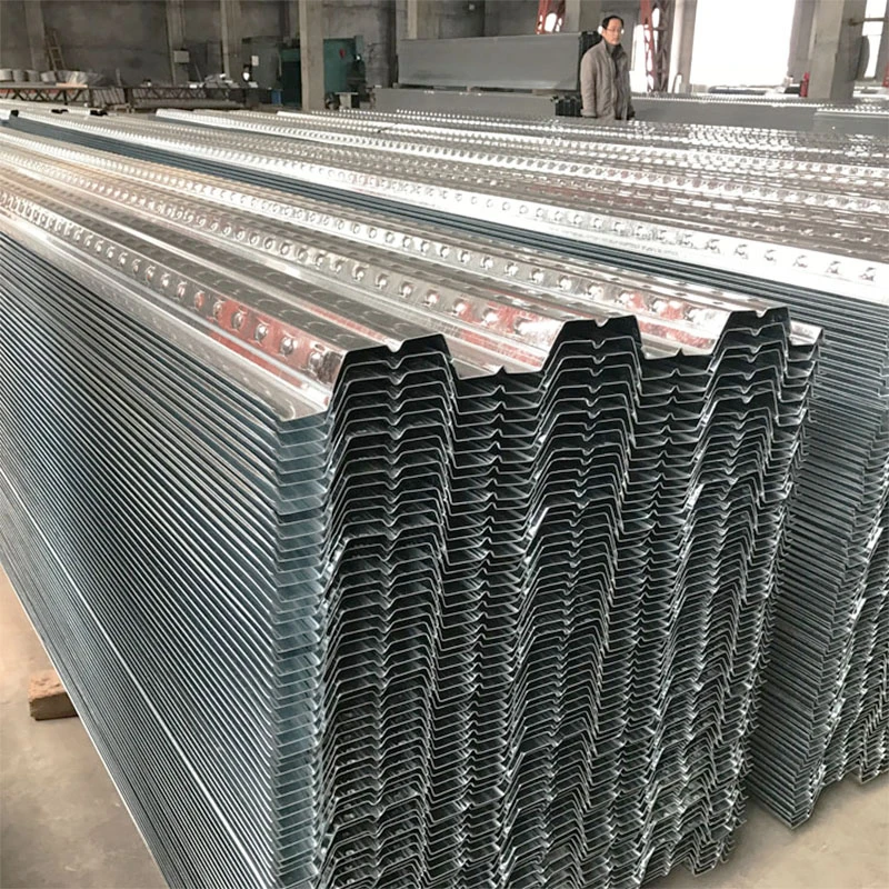 Q235 Q235B 720 1000 various plate types opened and closed floor metal decking sheet galvanized for wall