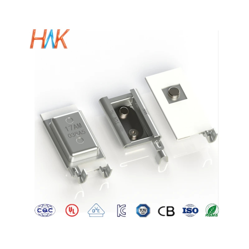 10A 17AM motor protector Normally Closed Thermal Protector Thermal Fuse Thermal Switch Bimetal Thermostat