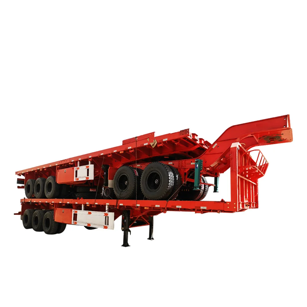 Сверхпрочные 2/3 Полуприцепы 40ft 60ton