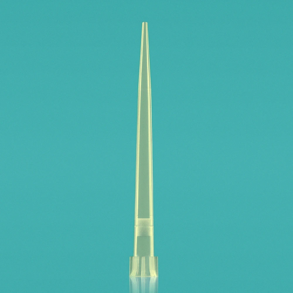 200ul желтые градиентные бесконтактные наконечники для пипетки gilson