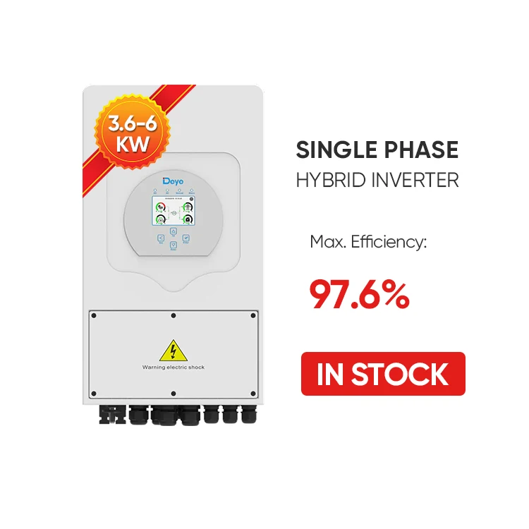 Deye hybrid SUN-5K-SG03LP1-EU solar inverter with charge controller