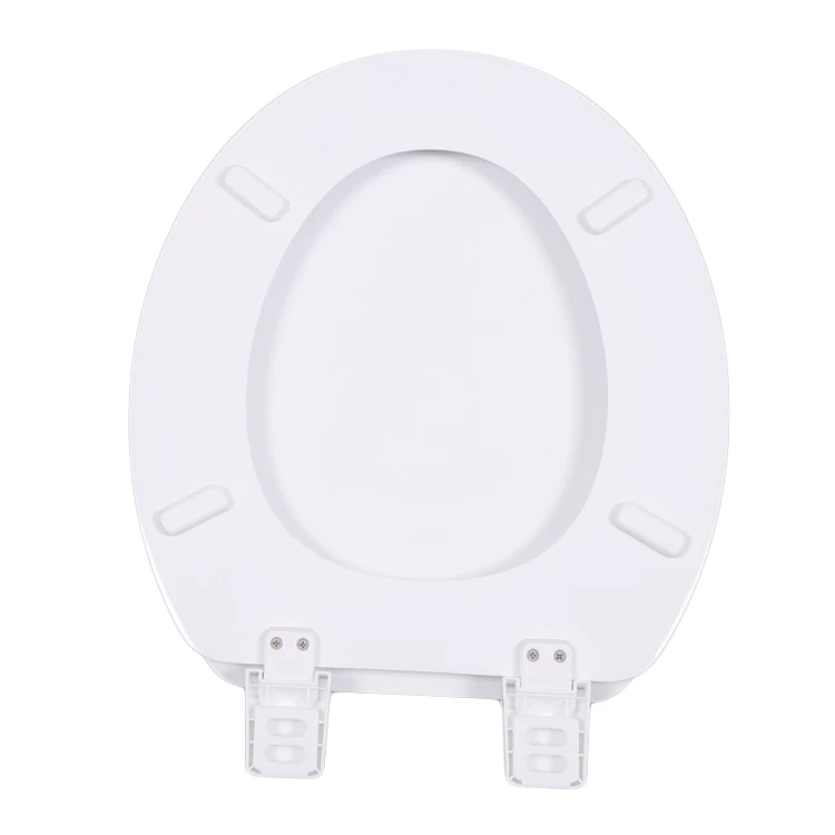 Bofan Wood beveled child bidet toilet seat cover easy matching PU toilet lid cover with plastic toilet seat hinges