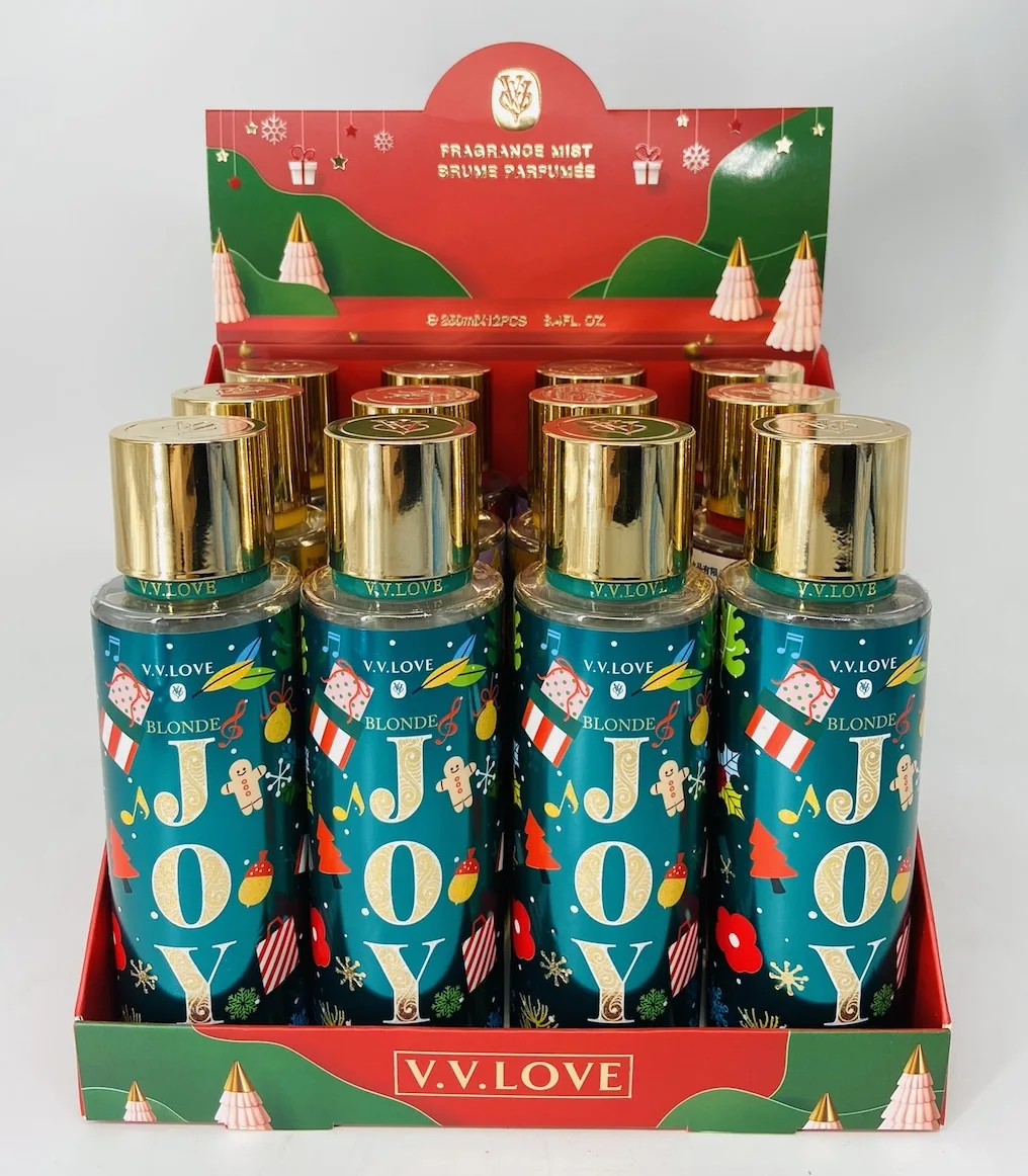 VL9056-123 V.V LOVE NEWEST 250ML  BODY SPRAY FOR XMAS DAY