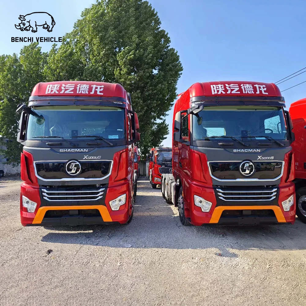 Новый 2022 SHACMAN X5000S 6x4 10 колес Cummins 490hp автоматическая коробка передач тягач