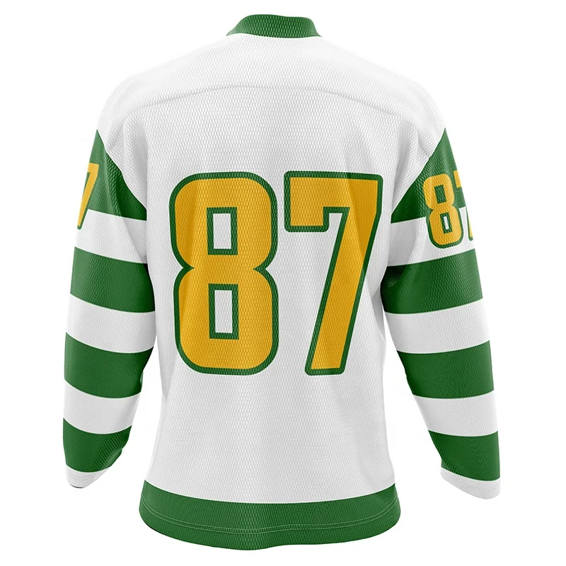 OEM design pattern funny hockey uniform personalized custom team logo embroidery hockey uniform