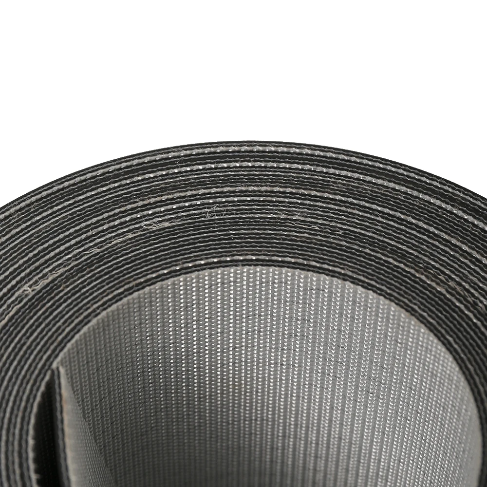 Various Pattern Custom Sidewall Cleat 2mm industrial pvc outdoor Conveyor Belt with conductive wire pvc conveyor belt black