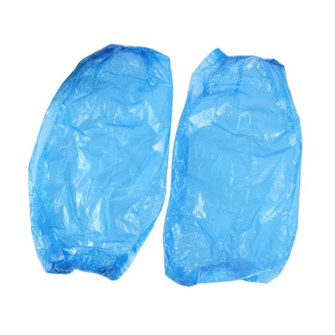 
Factory direct household blue disposable plastic waterproof household arm cover sleeve  (1600161879795)