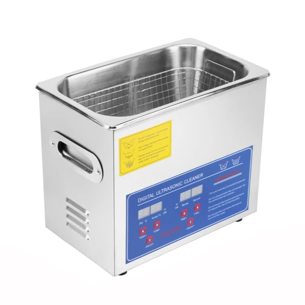 vevor 2L Power Adjust Degas Lab Medical Industrial Ultrasonic Cleaner 80 kHz Bath Metal DPF Oil Rust Injector Cleaning Machine