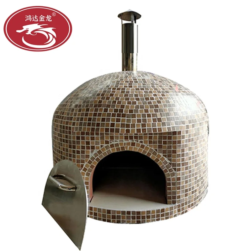 Home Outdoor Pizza Brick Oven Wood Commercial Baking The Best Wood Fired Pizza Stove Build-in Ovens for Sale