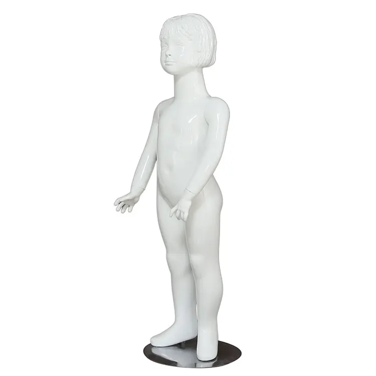 Cute full body plastic child mannequin for wholesale