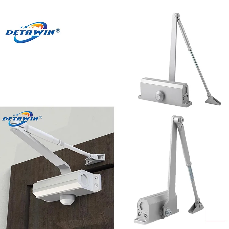 Residential Home Use 45KG~100Kg Door Easy to Install Adjustable 2 Spring Door Closer Hydraulic/ Closure