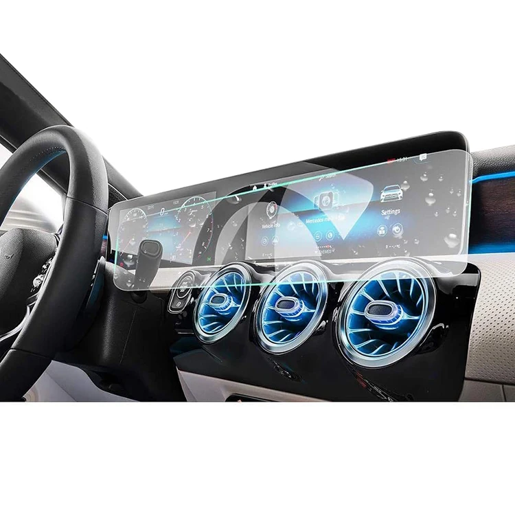 
Аксессуары для интерьера автомобиля Mercedes Benz A-Class A180 A200 A250 W177 Автомобильная защита экрана GPS для Mercedes 