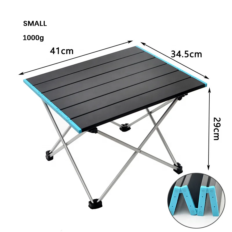 Custom Camping Accessories Outdoor Portable Table Picnic Camping Folding Aluminum Table